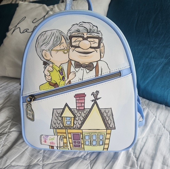Pixar "UP" loungefly mini backpack - Picture 2 of 5